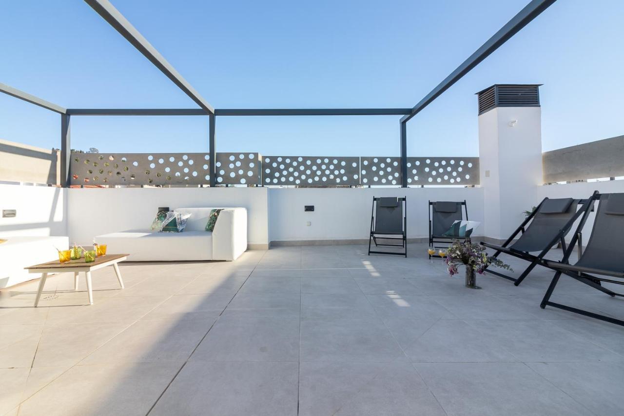 Malaga Center Flat Mariblanca 12 Sun & Terrace Boutiqueアパートメント エクステリア 写真
