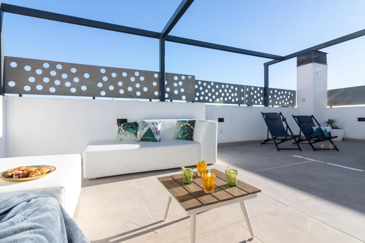 Malaga Center Flat Mariblanca 12 Sun & Terrace Boutiqueアパートメント エクステリア 写真