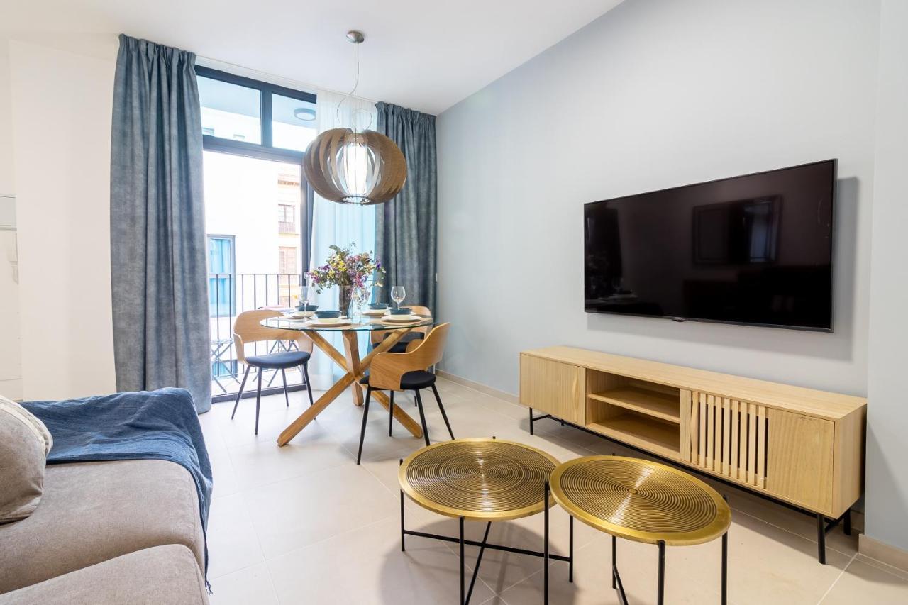 Malaga Center Flat Mariblanca 12 Sun & Terrace Boutiqueアパートメント エクステリア 写真