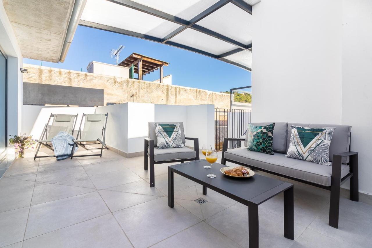 Malaga Center Flat Mariblanca 12 Sun & Terrace Boutiqueアパートメント エクステリア 写真