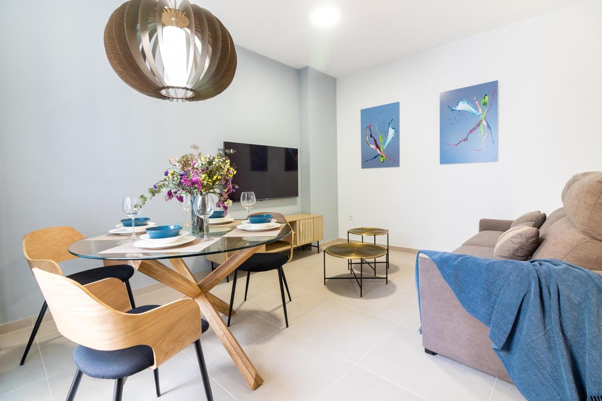 Malaga Center Flat Mariblanca 12 Sun & Terrace Boutiqueアパートメント 部屋 写真